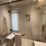 Ensuite Powered One Touch Motor Roller Blind