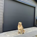 Garage Door Privacy Powered Screen